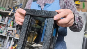 Проверяем посадку верхней части лампады